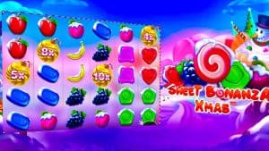 Ledakan Permen & Salju Hadiah Besar di Sweet Bonanza Xmas