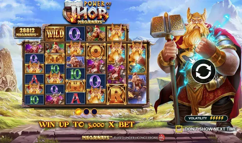 Trik Mudah JP Power Of Thor Megaways Raih Jackpot Cepat
