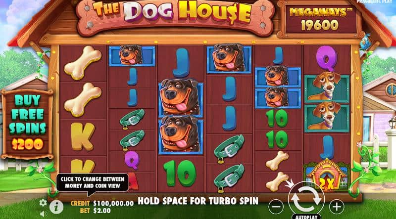 Anjing Pembawa Keberuntungan The Dog House Megaways