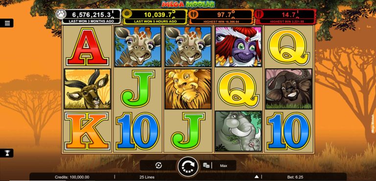 Mengenal Mega Moolah: Tema Safari dan Simbol Satwa Menarik