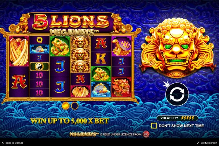 Rahasia 5 Lions Megaways yang Bikin Banyak Orang Penasaran