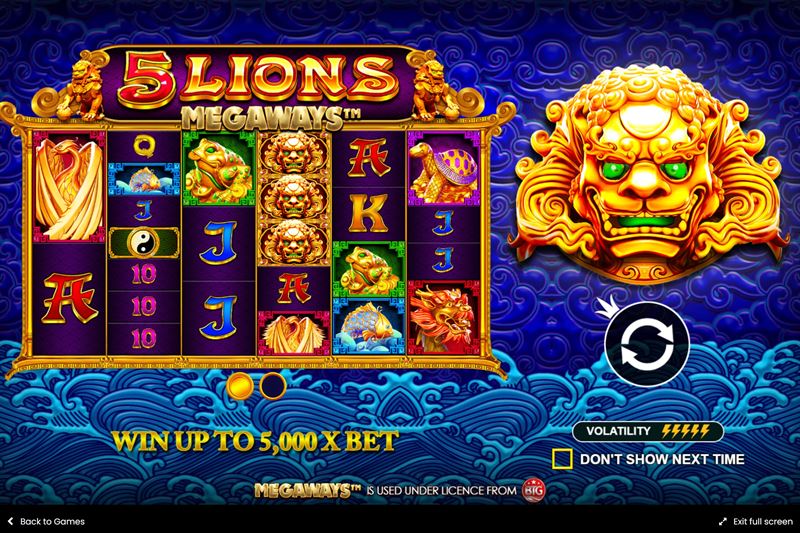 Rahasia 5 Lions Megaways yang Bikin Banyak Orang Penasaran